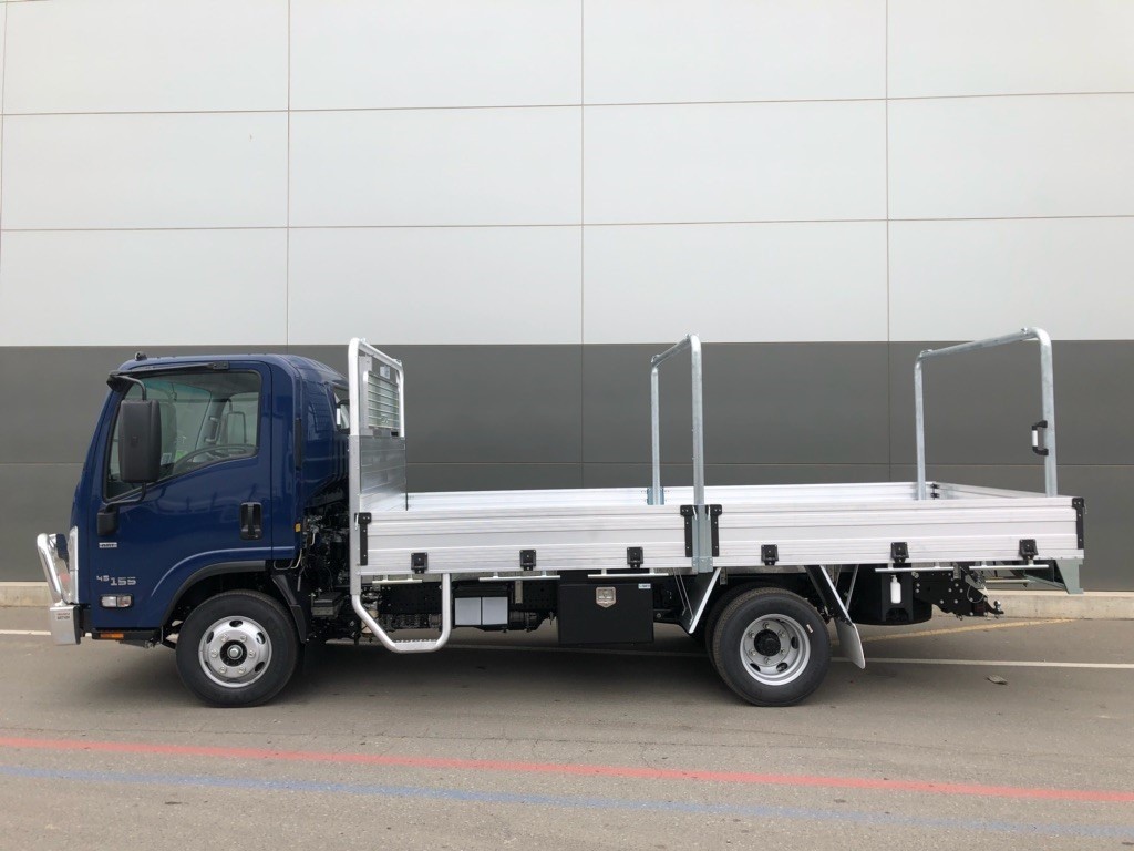 2018 ISUZU NPR 45/55-155 TRADEPACK TRUCK TRAY