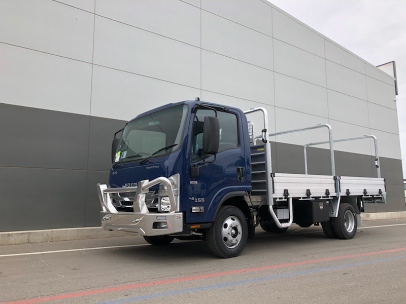 2018 ISUZU NPR 45/55-155 TRADEPACK TRUCK TRAY