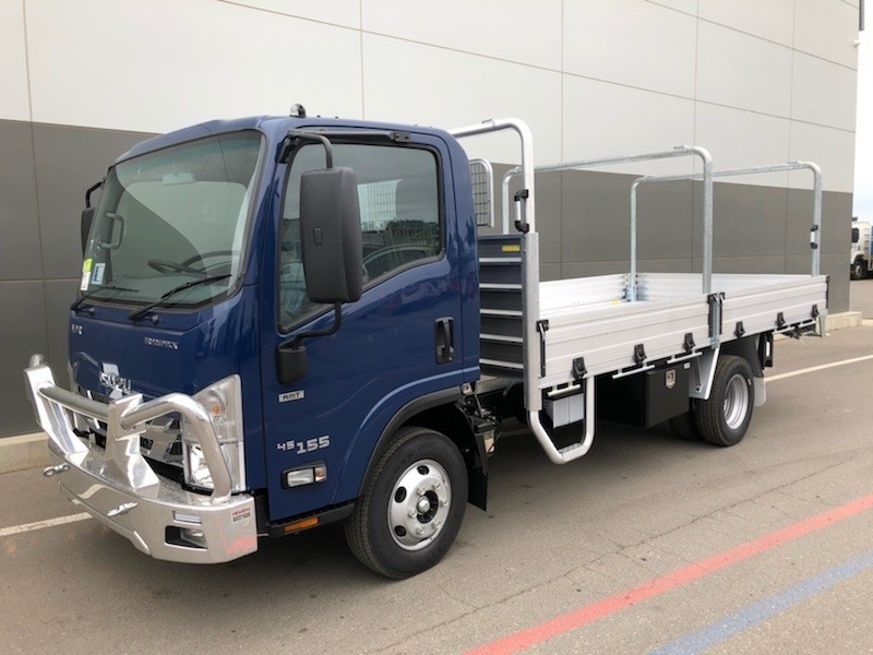2018 ISUZU NPR 45/55-155 TRADEPACK TRUCK TRAY