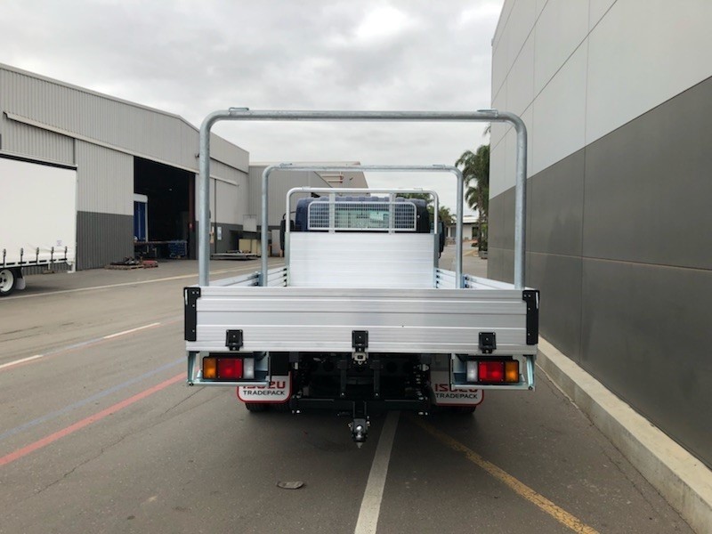 2018 ISUZU NPR 45/55-155 TRADEPACK TRUCK TRAY