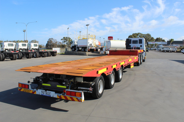 2021 IVECO STRALIS ATI-460 PRIME MOVER AND TILT SLIDER TRAILER