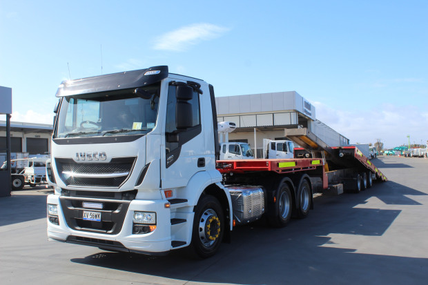2021 IVECO STRALIS ATI-460 PRIME MOVER AND TILT SLIDER TRAILER