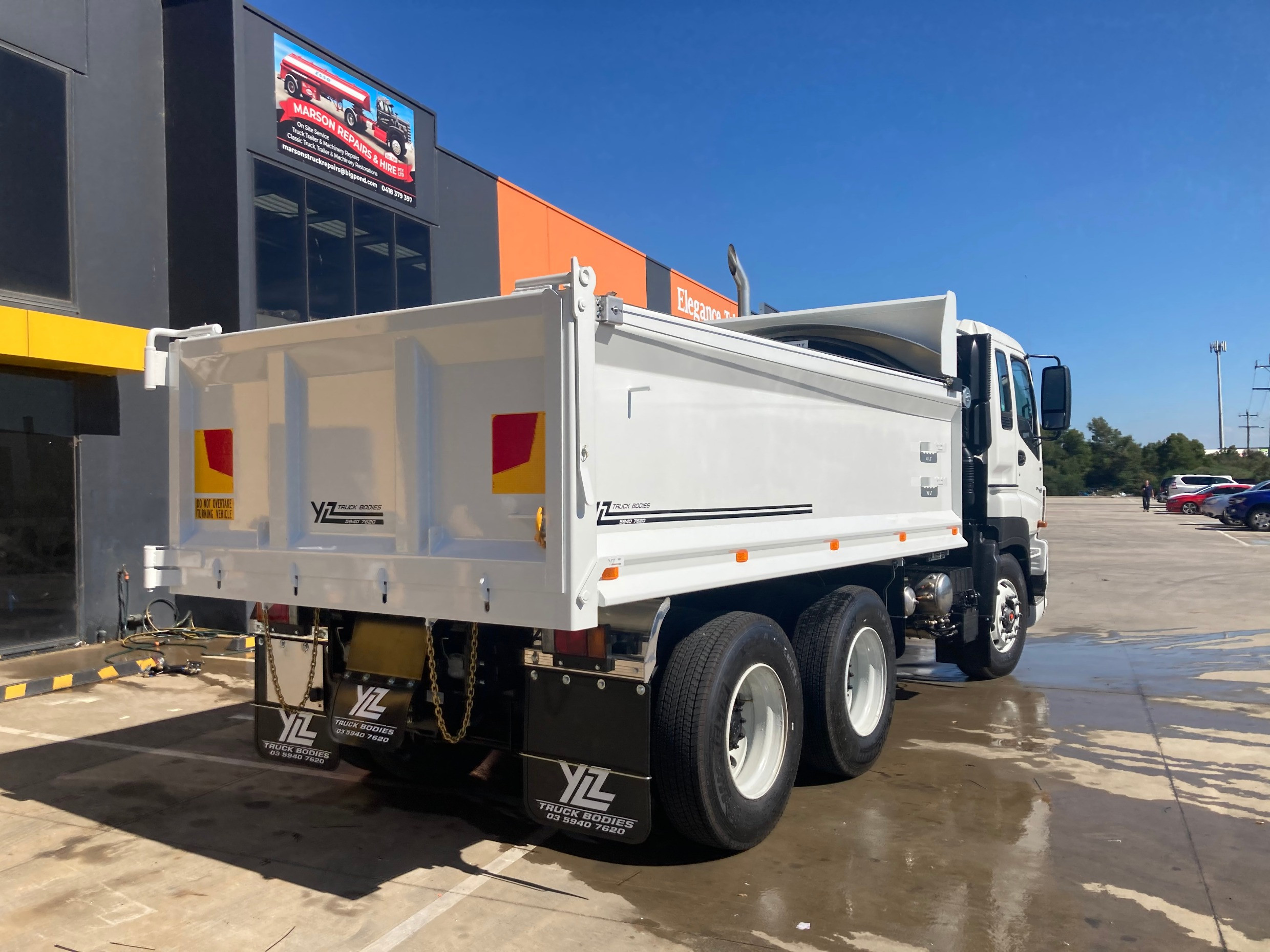 2021 ISUZU CXZ GIGA 240-460 15T 6X4 IN BUILD MANUAL TIPPER
