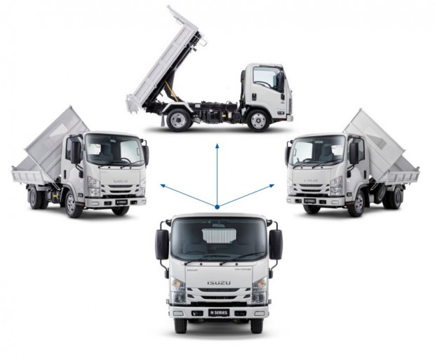 2022 ISUZU NMR 60/45-150 AMT TRI-TIPPER TRUCK NMR 60/45-150 AMT TIPPER
