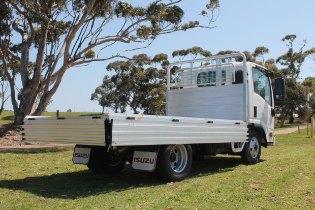 2021 ISUZU NLS 45-150 AWD TRAYPACK MANUAL TRAY