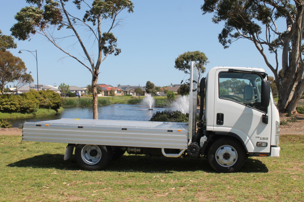2021 ISUZU NLS 45-150 AWD TRAYPACK MANUAL TRAY