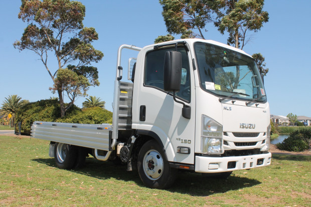 2021 ISUZU NLS 45-150 AWD TRAYPACK MANUAL TRAY