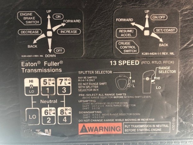 2003 KENWORTH T404 PRIME MOVER / PTO TRUCK MANUAL PRIMEMOVER