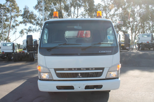 2008 MITSUBISHI FUSO CANTER 700/800 DAY CAB TIPPER W/CRANE