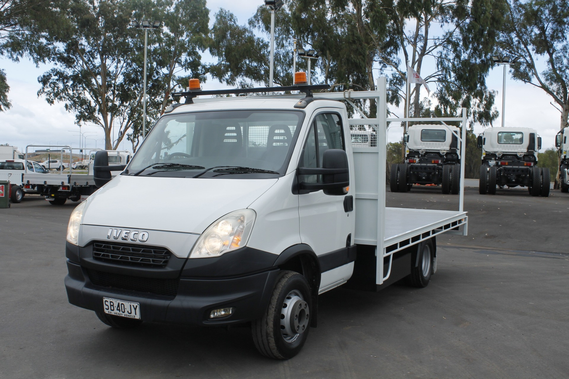 2015 IVECO DAILY 70C21 TRAY TOP TRUCK MANUAL TRAY