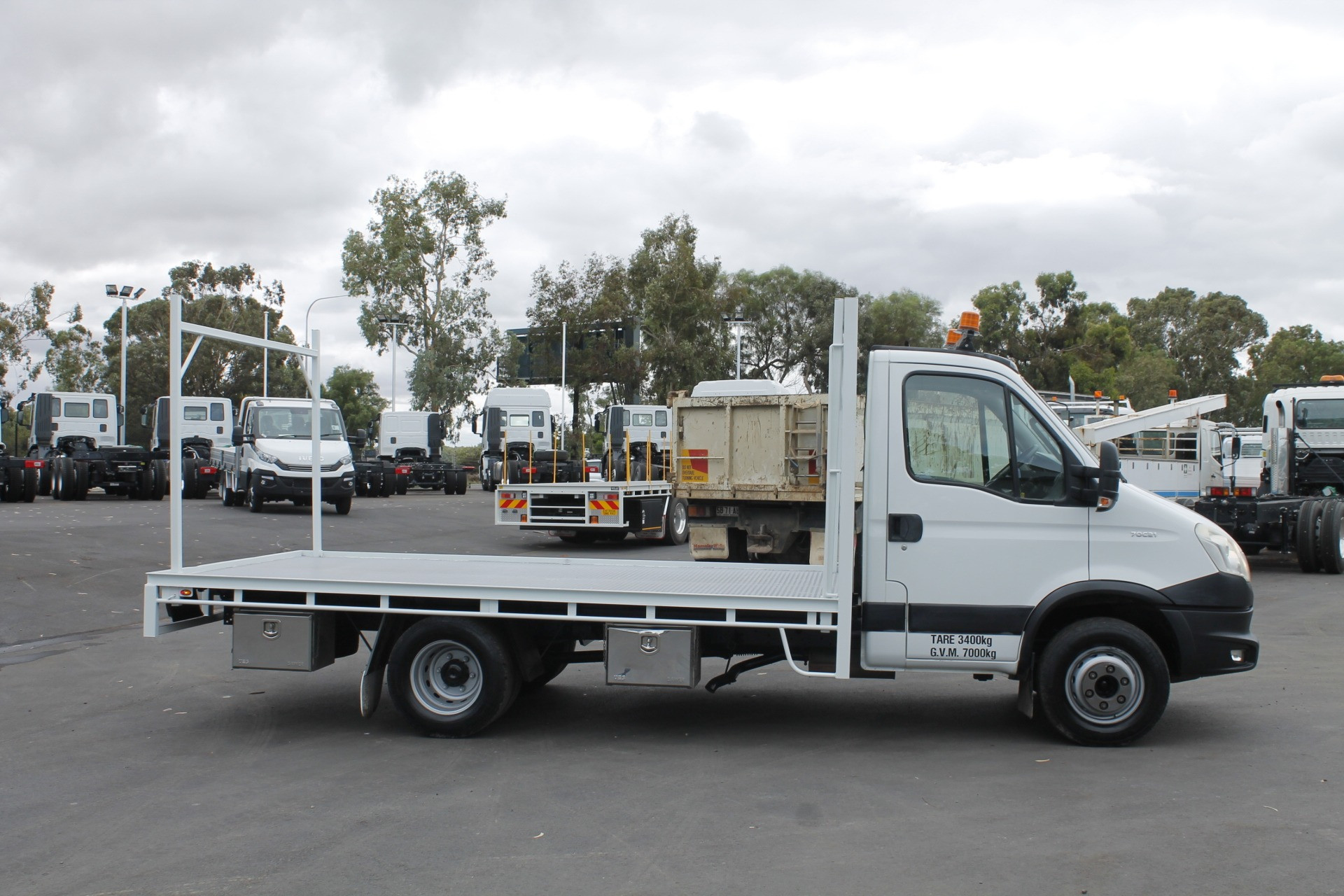 2015 IVECO DAILY 70C21 TRAY TOP TRUCK MANUAL TRAY