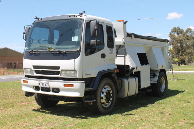 2001 ISUZU FVR950 HD LONG FLOCON UNIT ROAD MAINT TRUCK