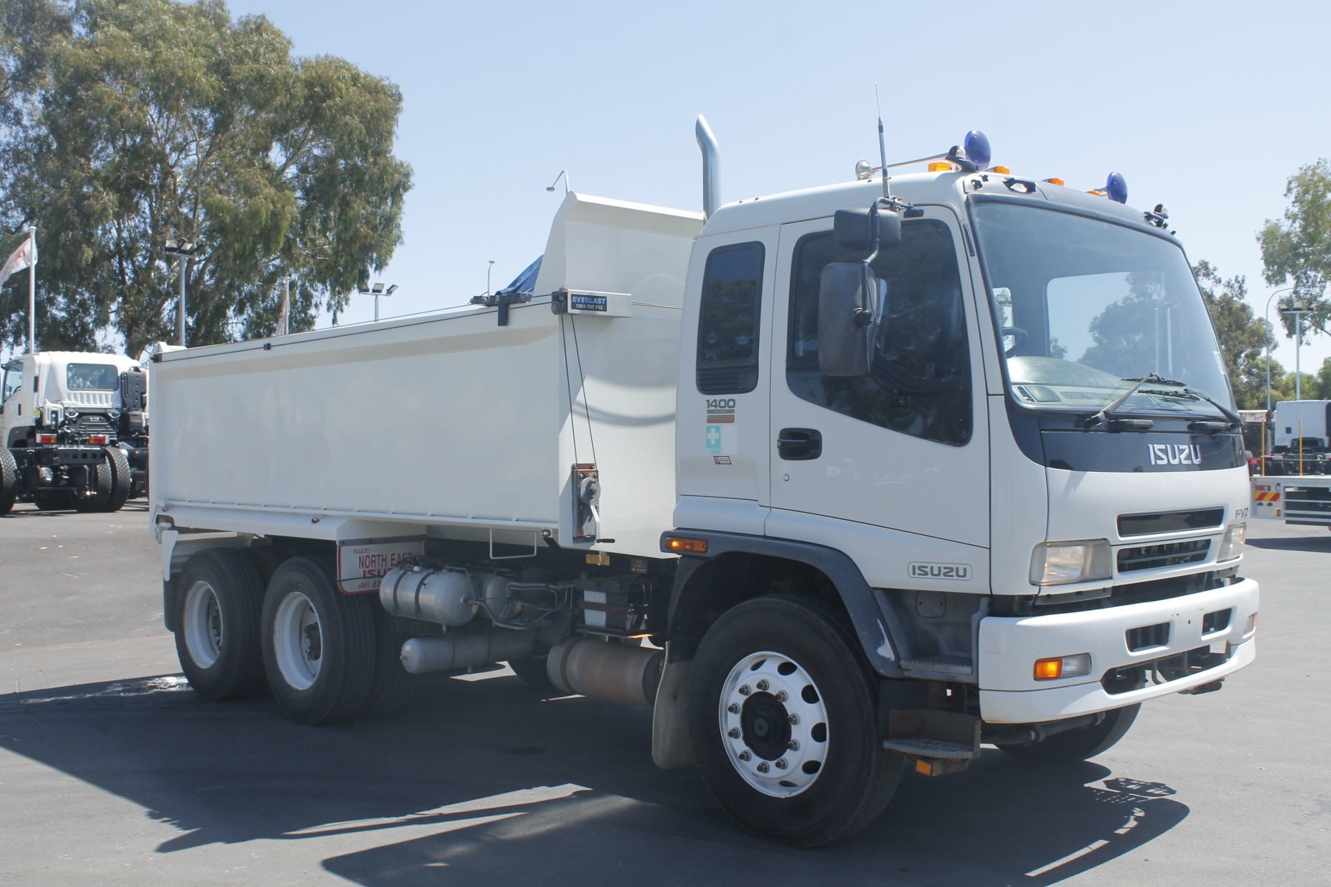 2007 ISUZU FVZ1400 MANUAL TIPPER TRUCK