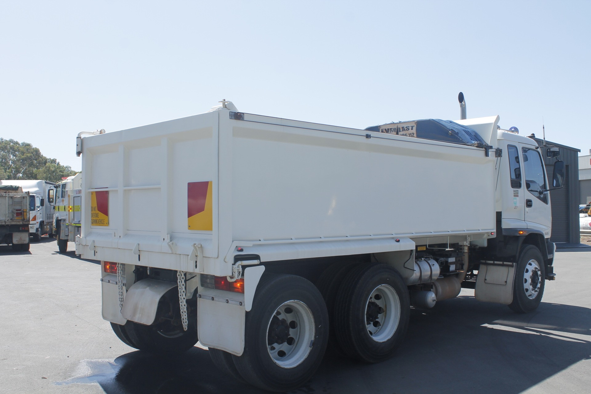 2007 ISUZU FVZ1400 MANUAL TIPPER TRUCK
