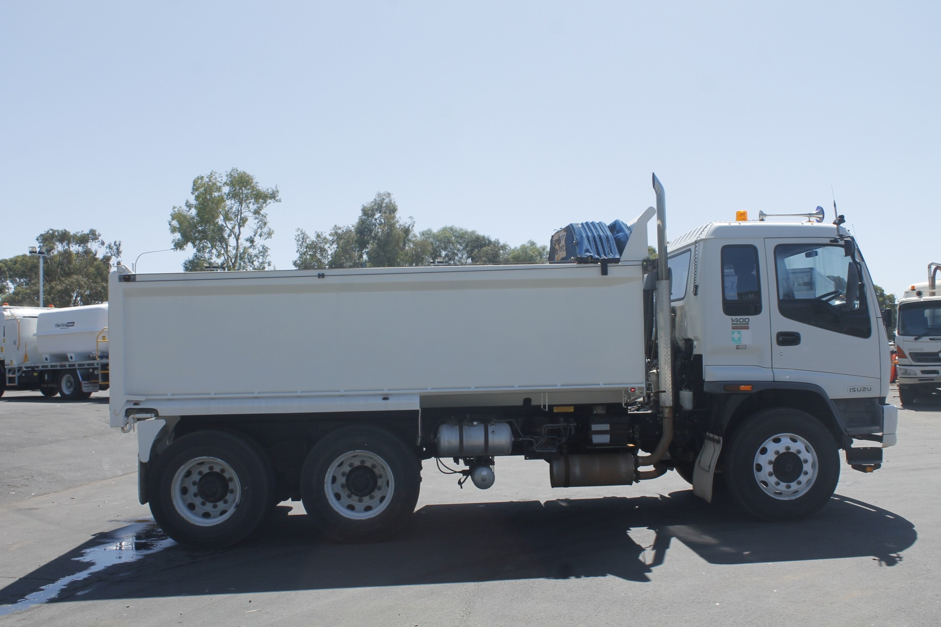2007 ISUZU FVZ1400 MANUAL TIPPER TRUCK