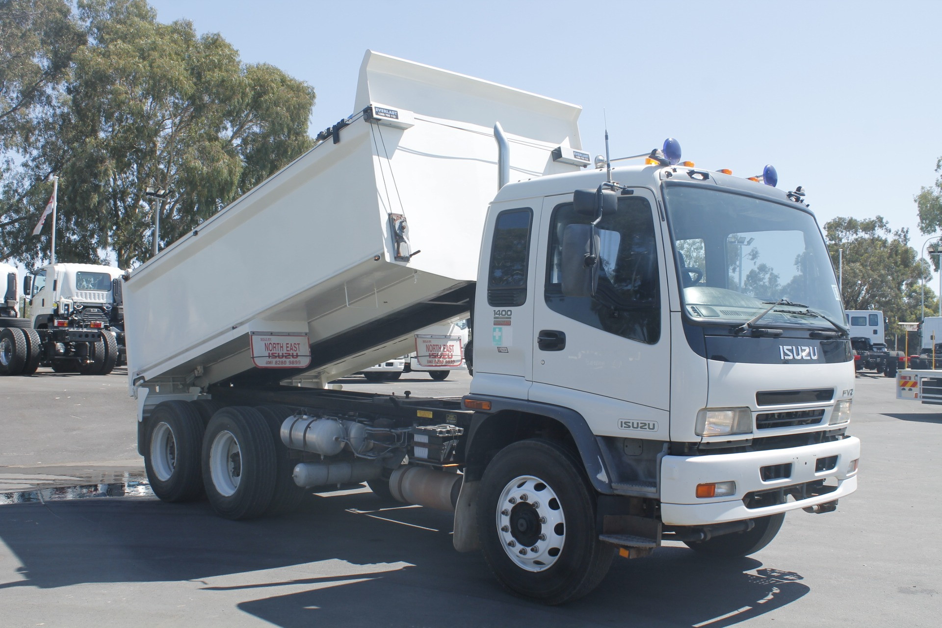 2007 ISUZU FVZ1400 MANUAL TIPPER TRUCK