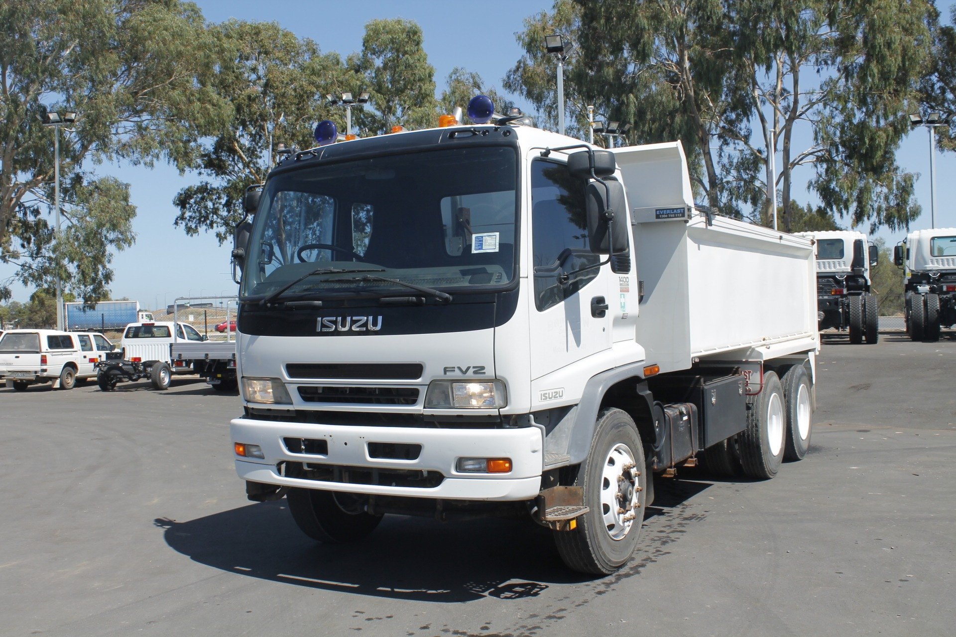 2007 ISUZU FVZ1400 MANUAL TIPPER TRUCK