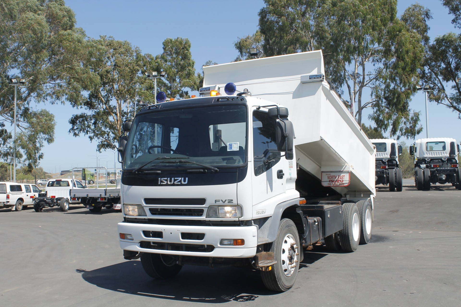 2007 ISUZU FVZ1400 MANUAL TIPPER TRUCK