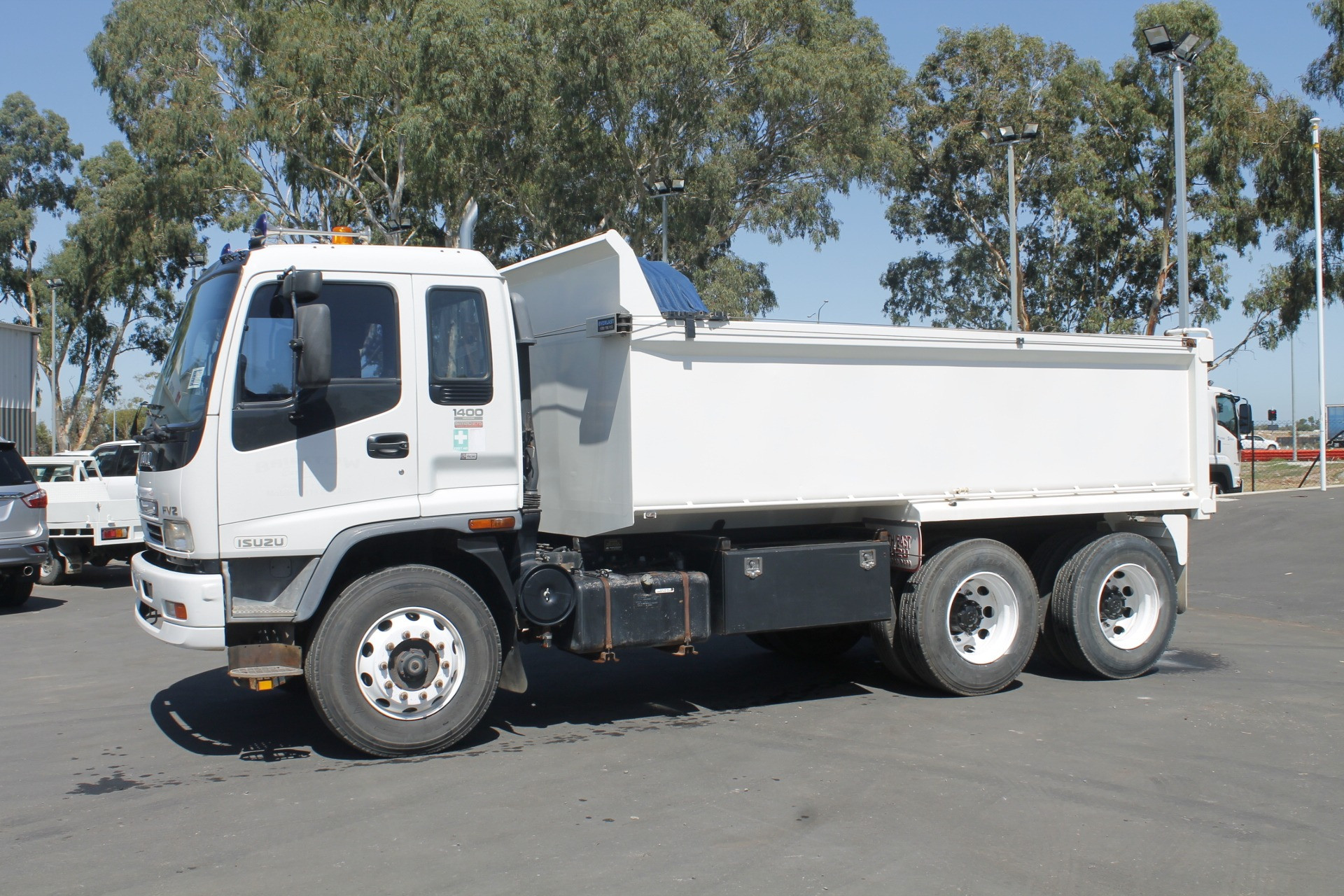 2007 ISUZU FVZ1400 MANUAL TIPPER TRUCK