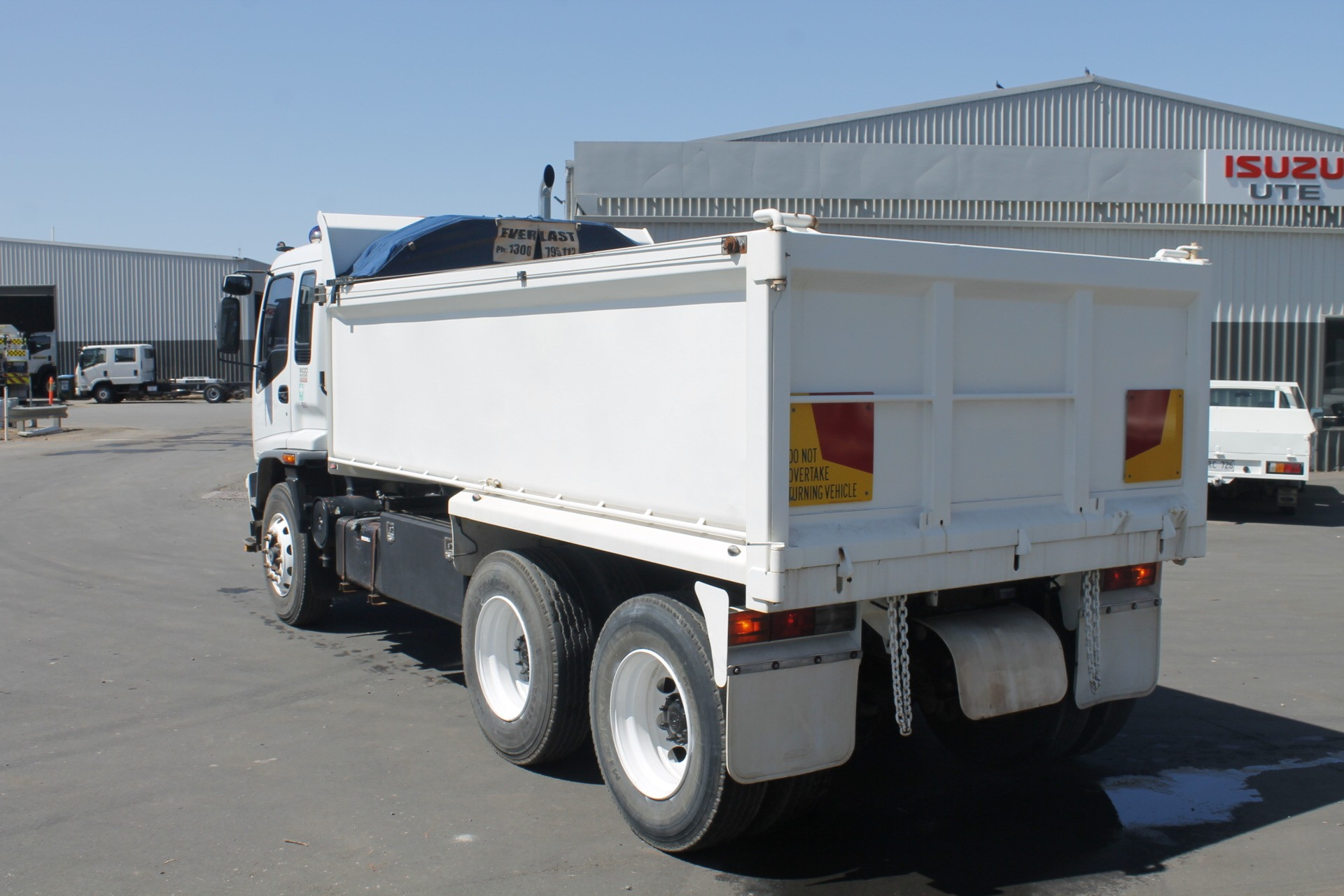 2007 ISUZU FVZ1400 MANUAL TIPPER TRUCK