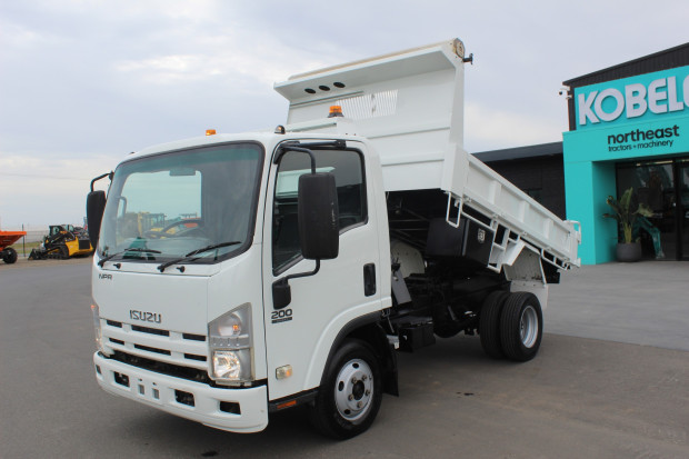 2008 ISUZU NPR200 MANUAL TIPPER