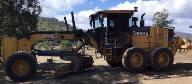 2014 JOHN DEERE 670GP GRADER 670GP AUTOMATIC RIGID GRADER