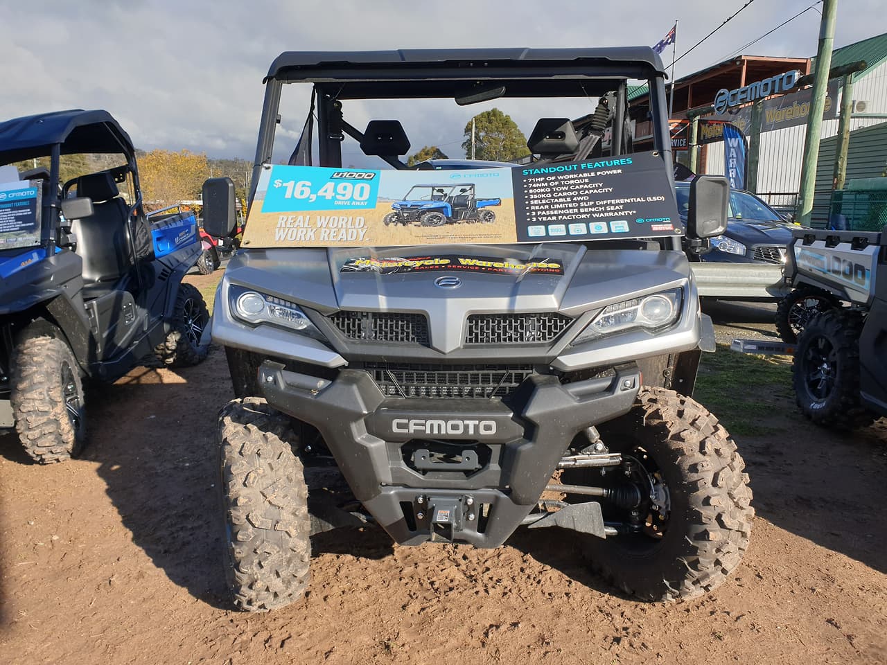 2019 CFMOTO UFORCE 1000 EPS SXS & UTV