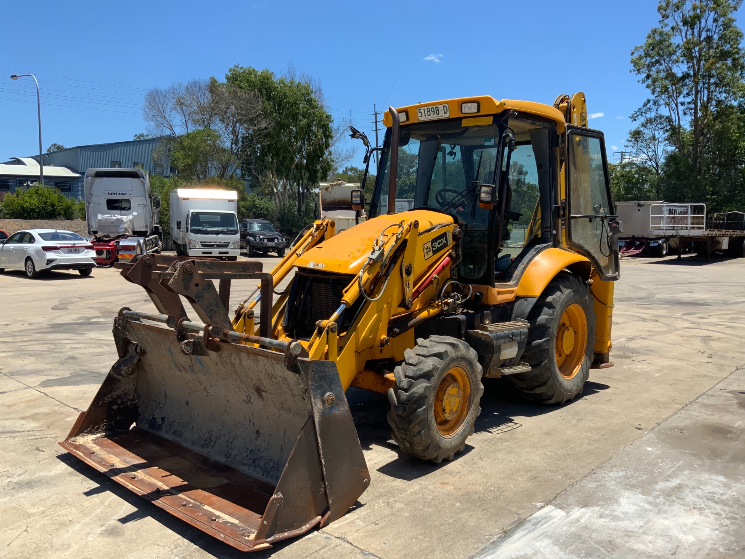 2007 JCB 3CX AUTOMATIC BACKHOE LOADER