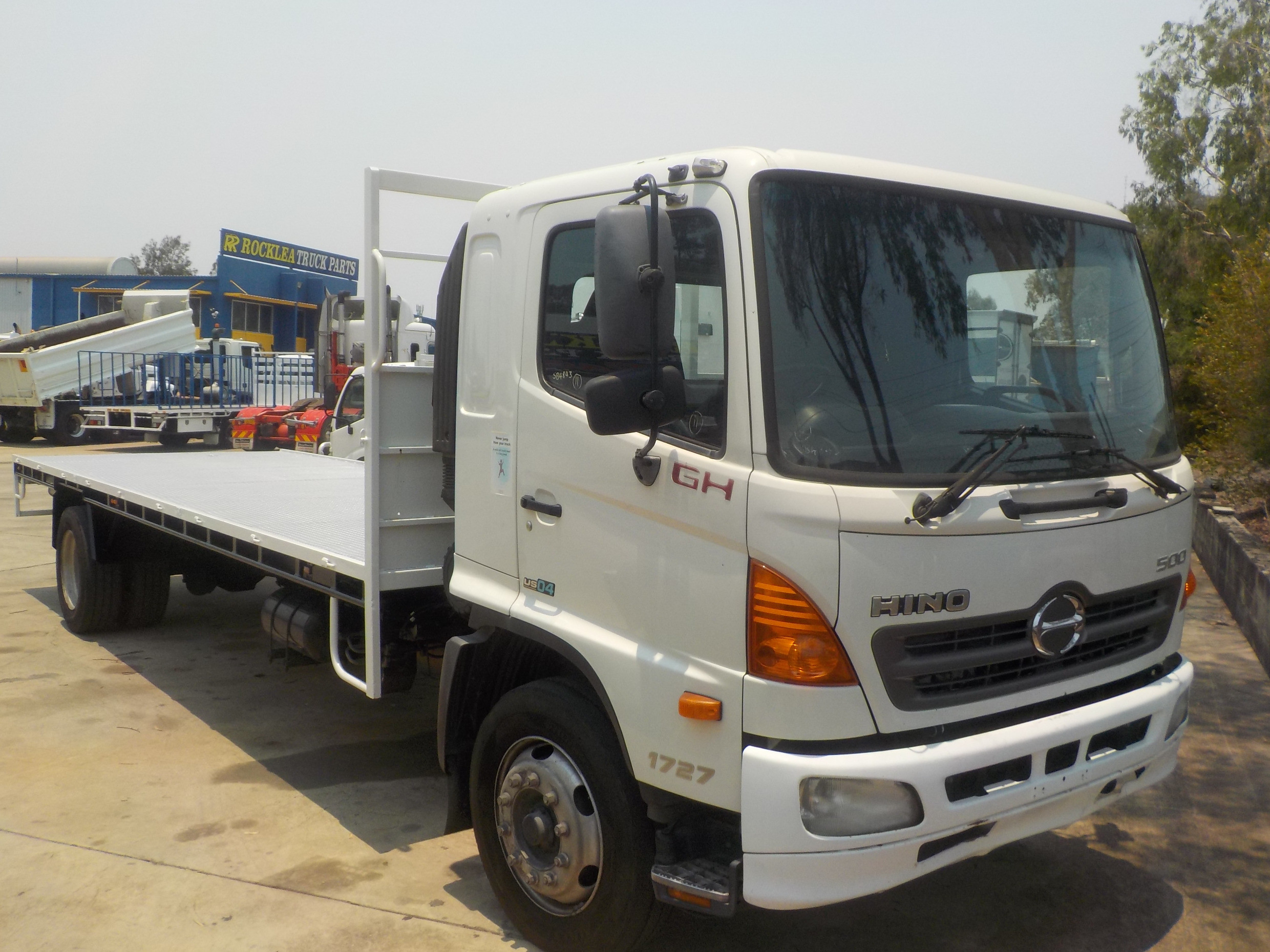 2008 HINO GH 1727-500 SERIES GH HINO 1727-500 TRUCK MANUAL REFRIGERATED