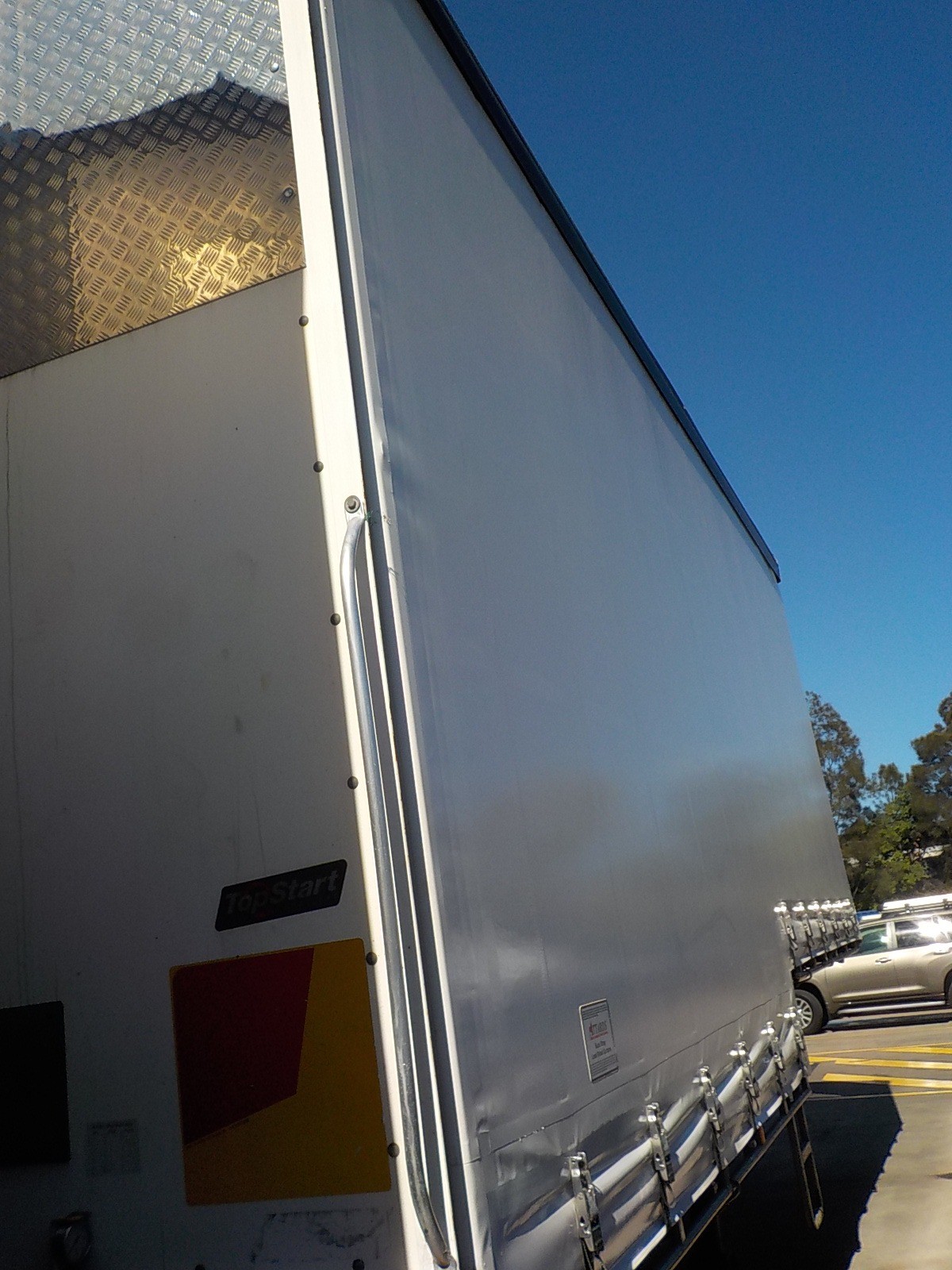 2008 TOPSTART REFRIG CURTAINSIDER TRAILER B/D COMBINATION TST887-A &AMP; TST886-B