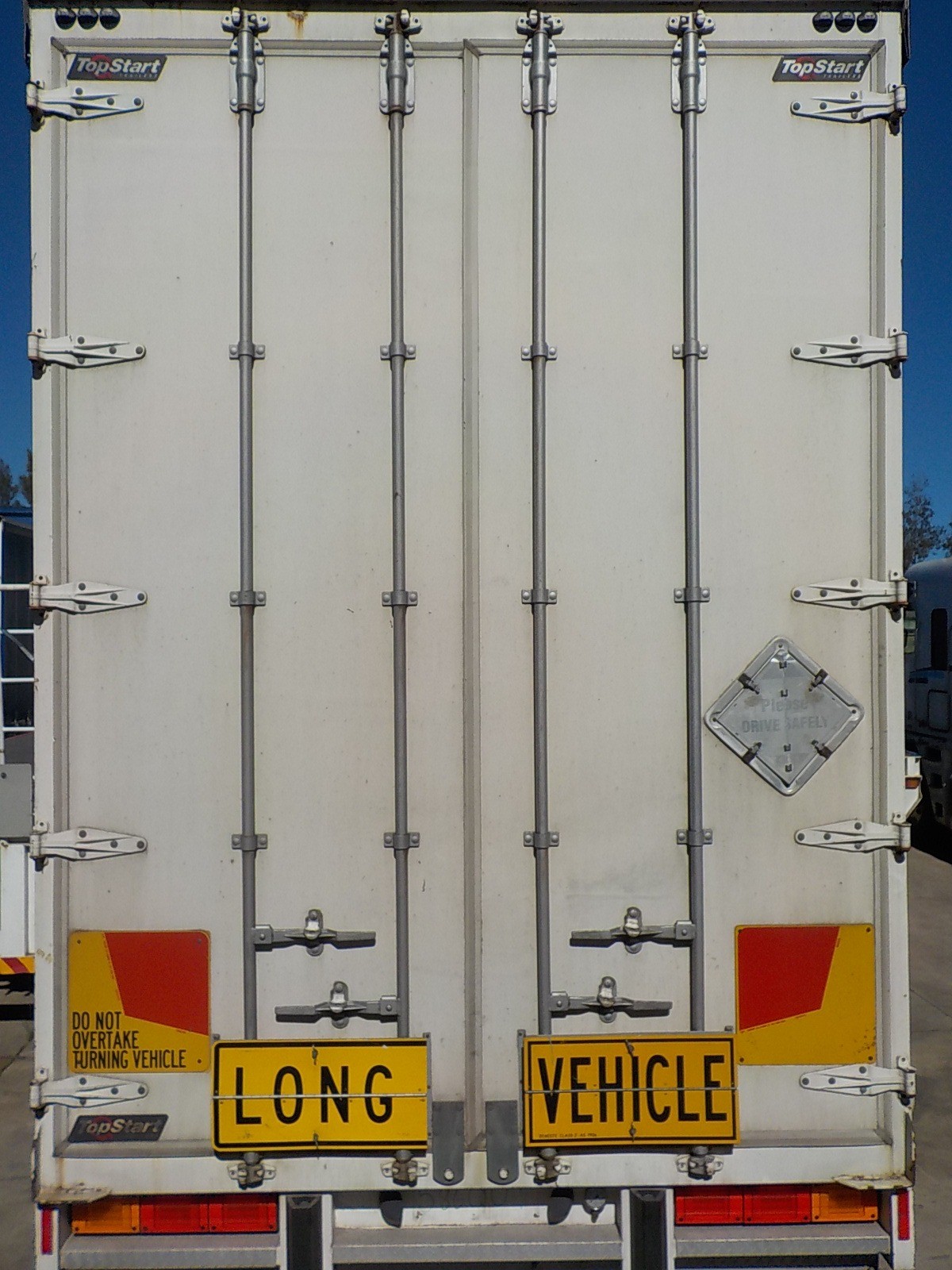 2008 TOPSTART REFRIG CURTAINSIDER TRAILER B/D COMBINATION TST887-A &AMP; TST886-B