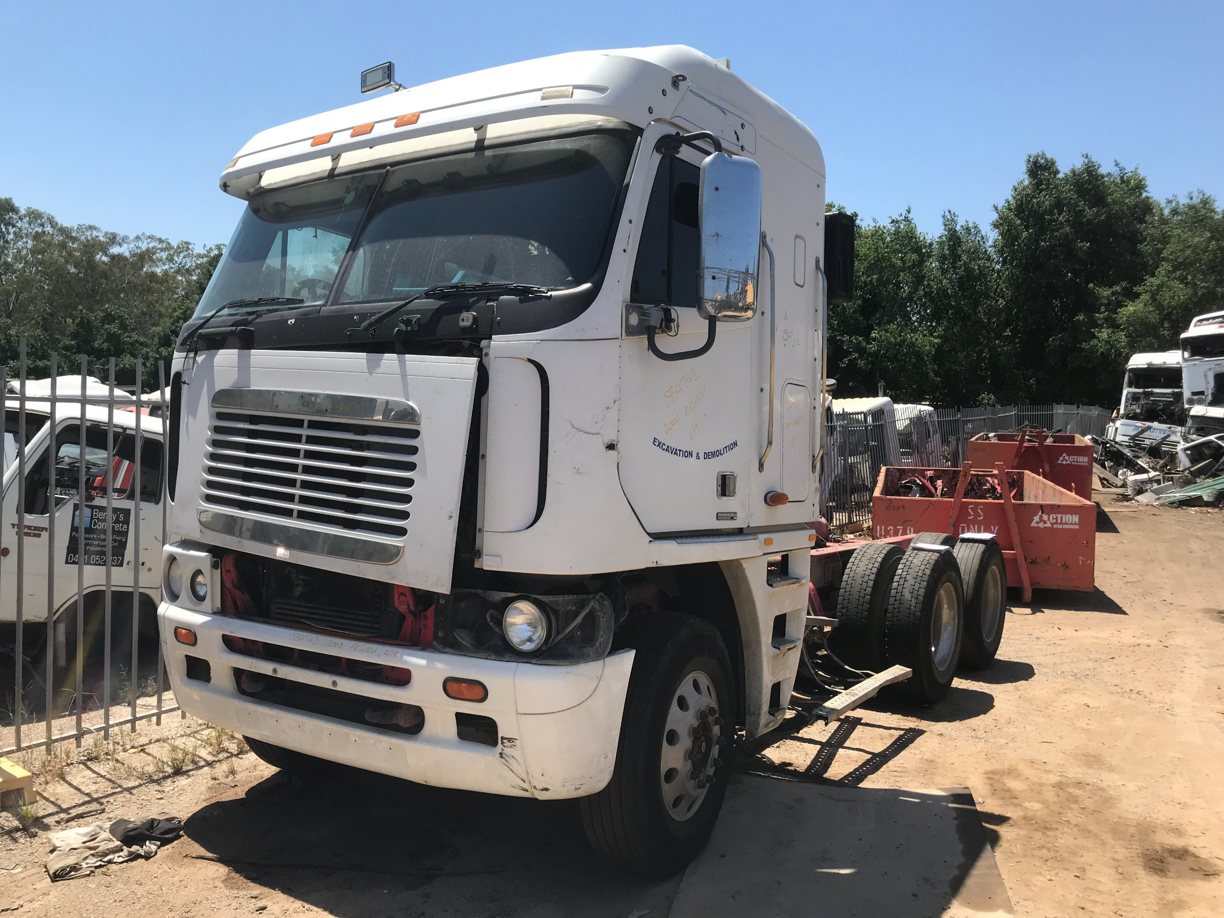 2000 FREIGHTLINER ARGOSY MANUAL PRIMEMOVER