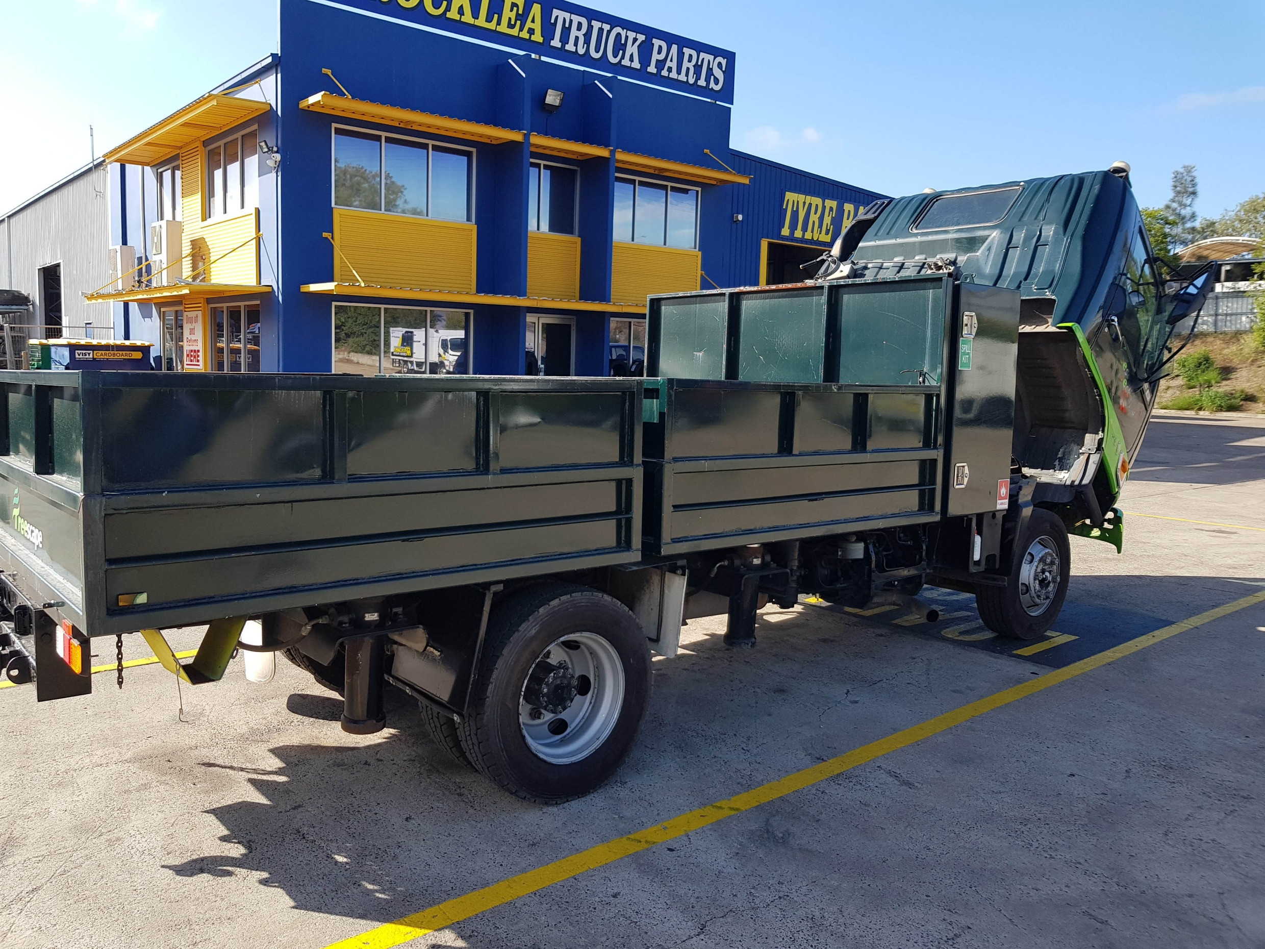 2000 HINO FB 4J SERIES TRUCK MANUAL TIPPER