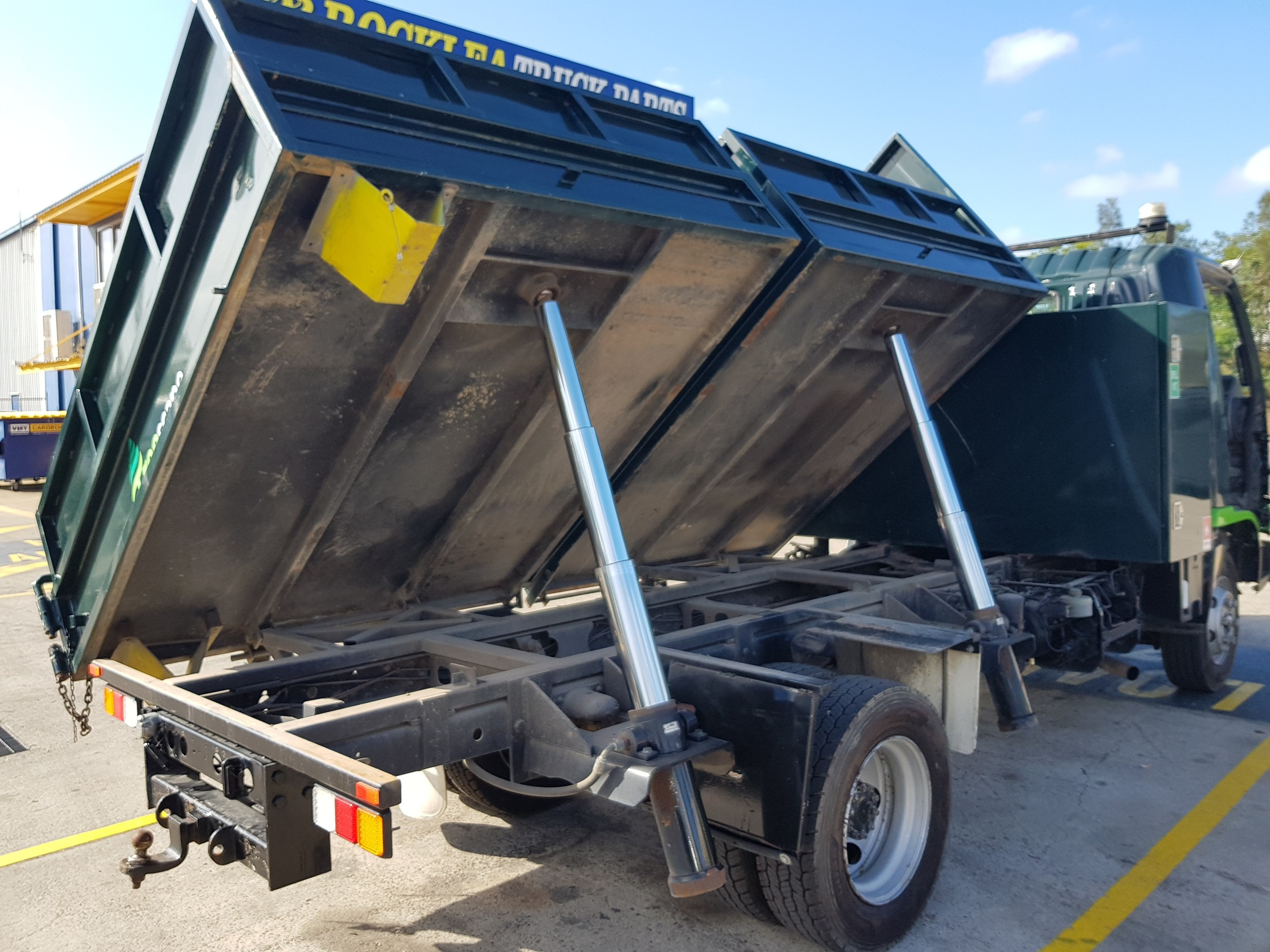 2000 HINO FB 4J SERIES TRUCK MANUAL TIPPER