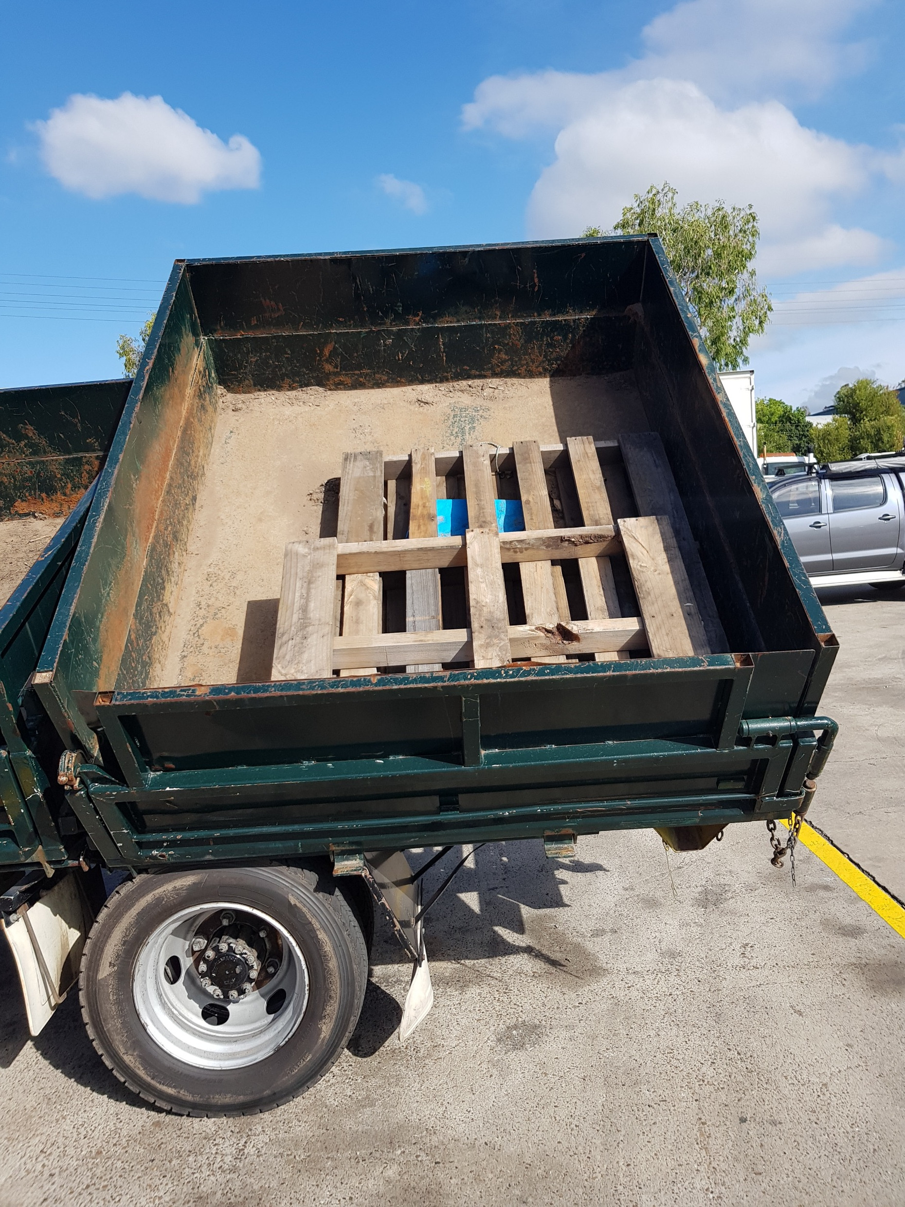 2000 HINO FB 4J SERIES TRUCK MANUAL TIPPER