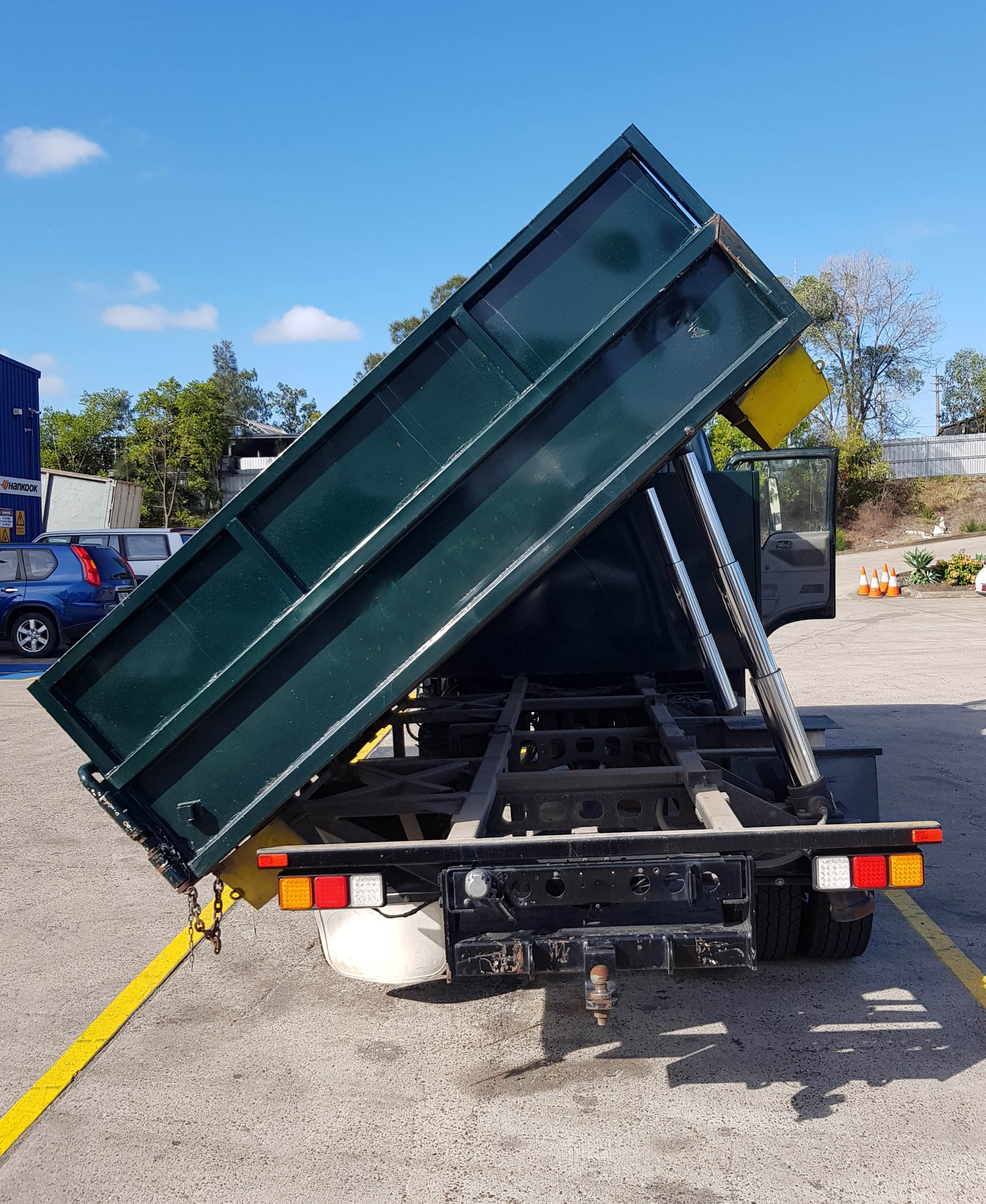 2000 HINO FB 4J SERIES TRUCK MANUAL TIPPER