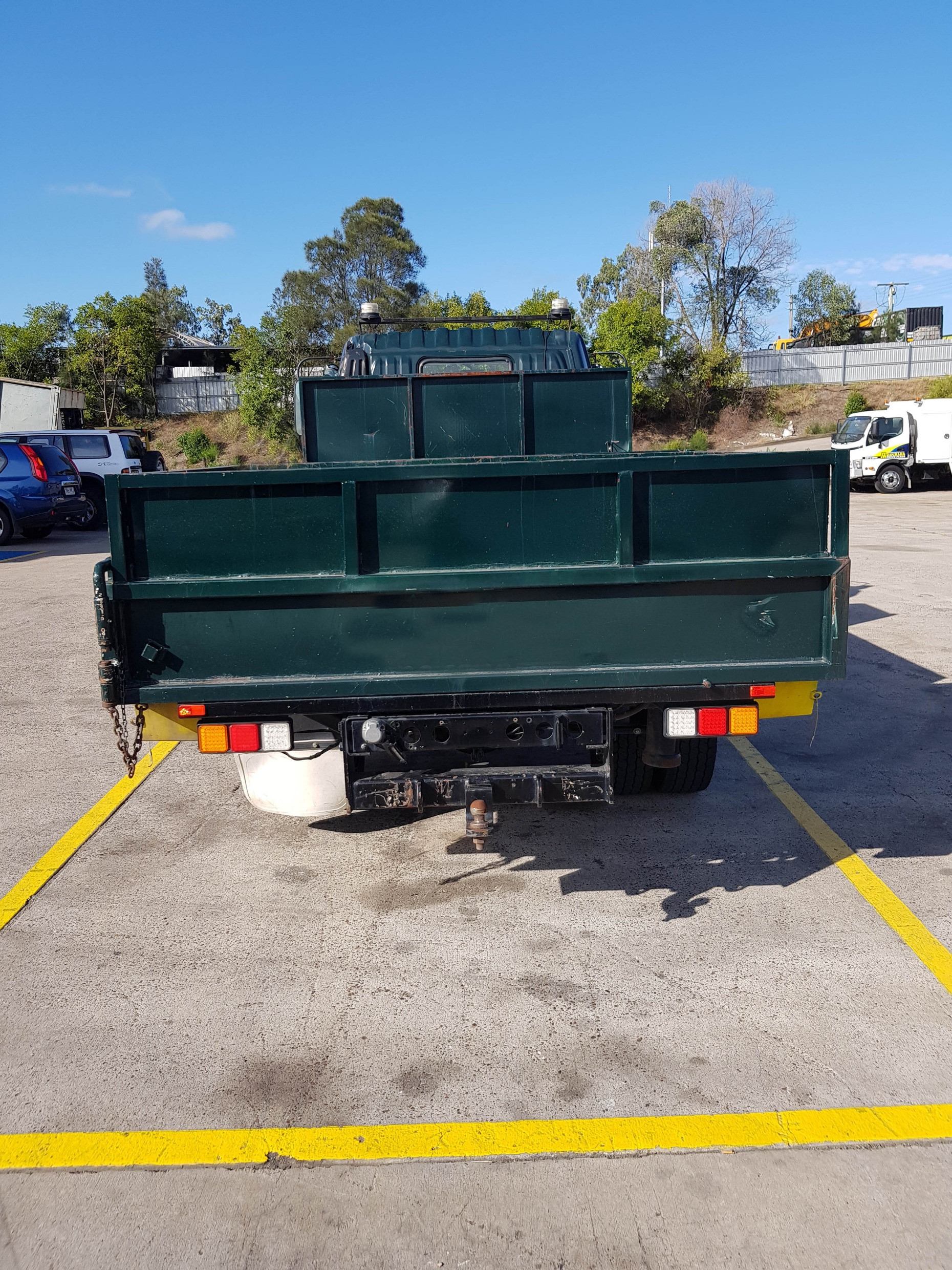 2000 HINO FB 4J SERIES TRUCK MANUAL TIPPER