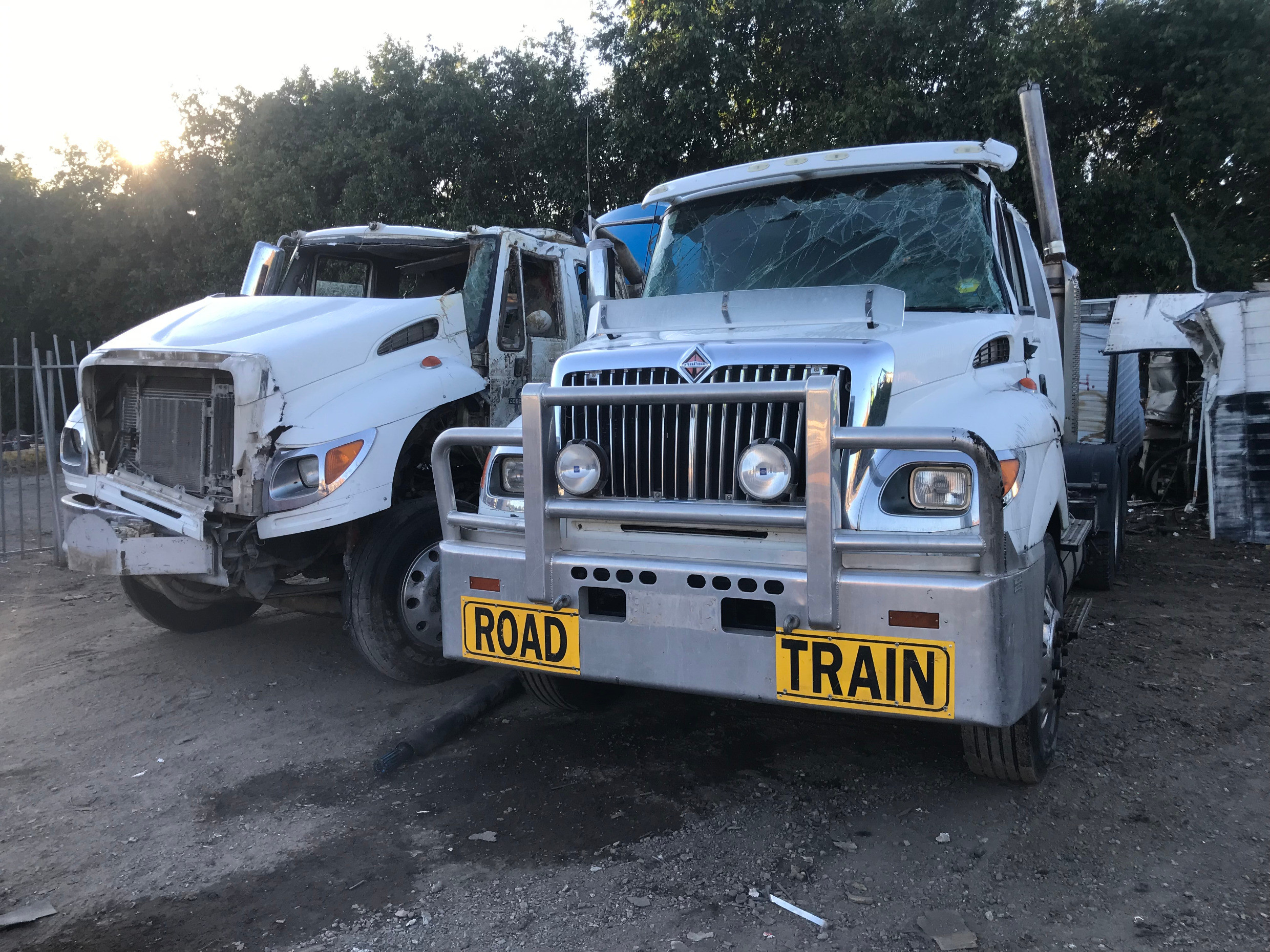 2007 INTERNATIONAL 7600 MANUAL CONCRETE AGITATOR