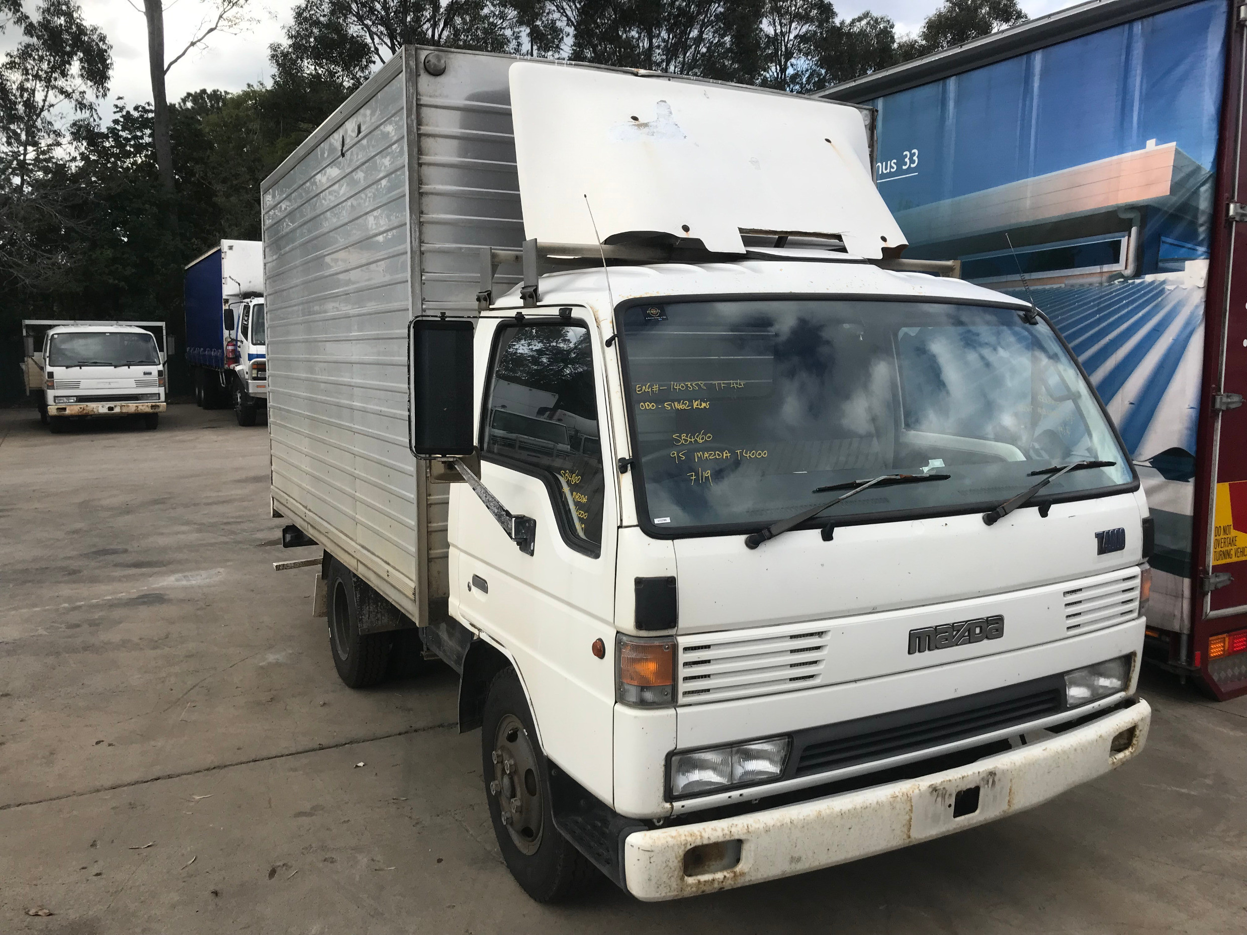 1995 MAZDA T4000 MANUAL PANTECH