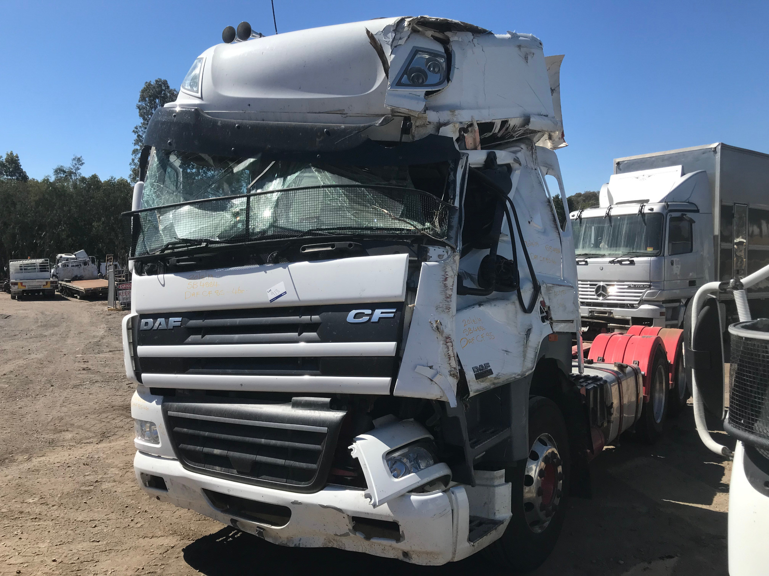 2015 DAF CF 85 SERIES AUTOMATIC PRIMEMOVER