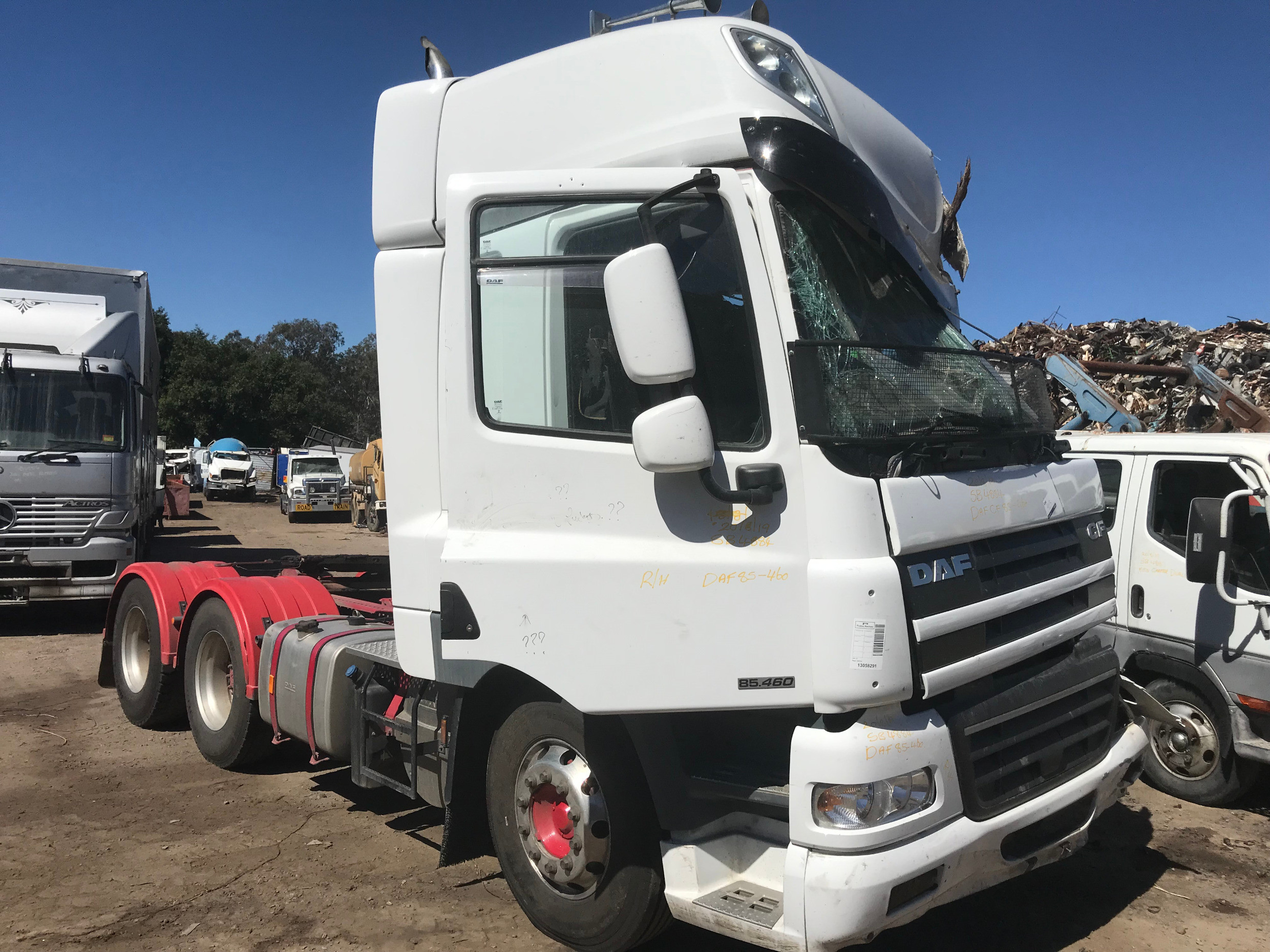 2015 DAF CF 85 SERIES AUTOMATIC PRIMEMOVER