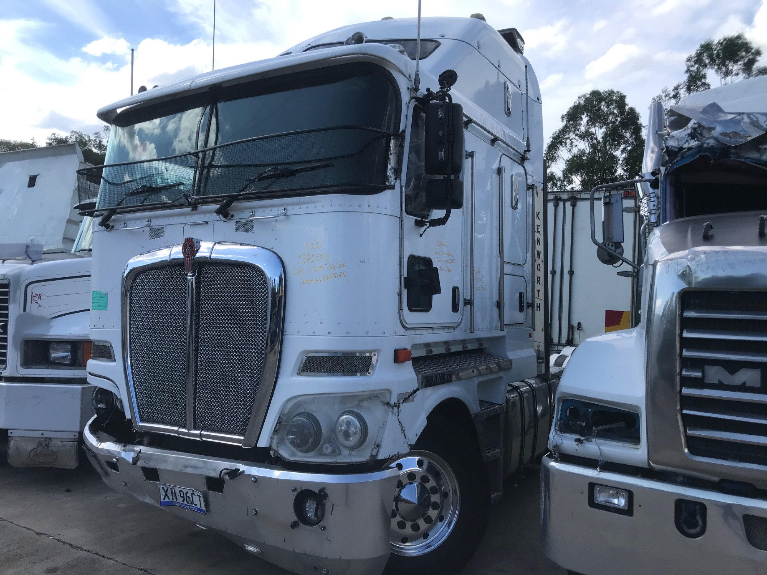 2011 KENWORTH K200 BIG CAB MANUAL PRIME MOVER