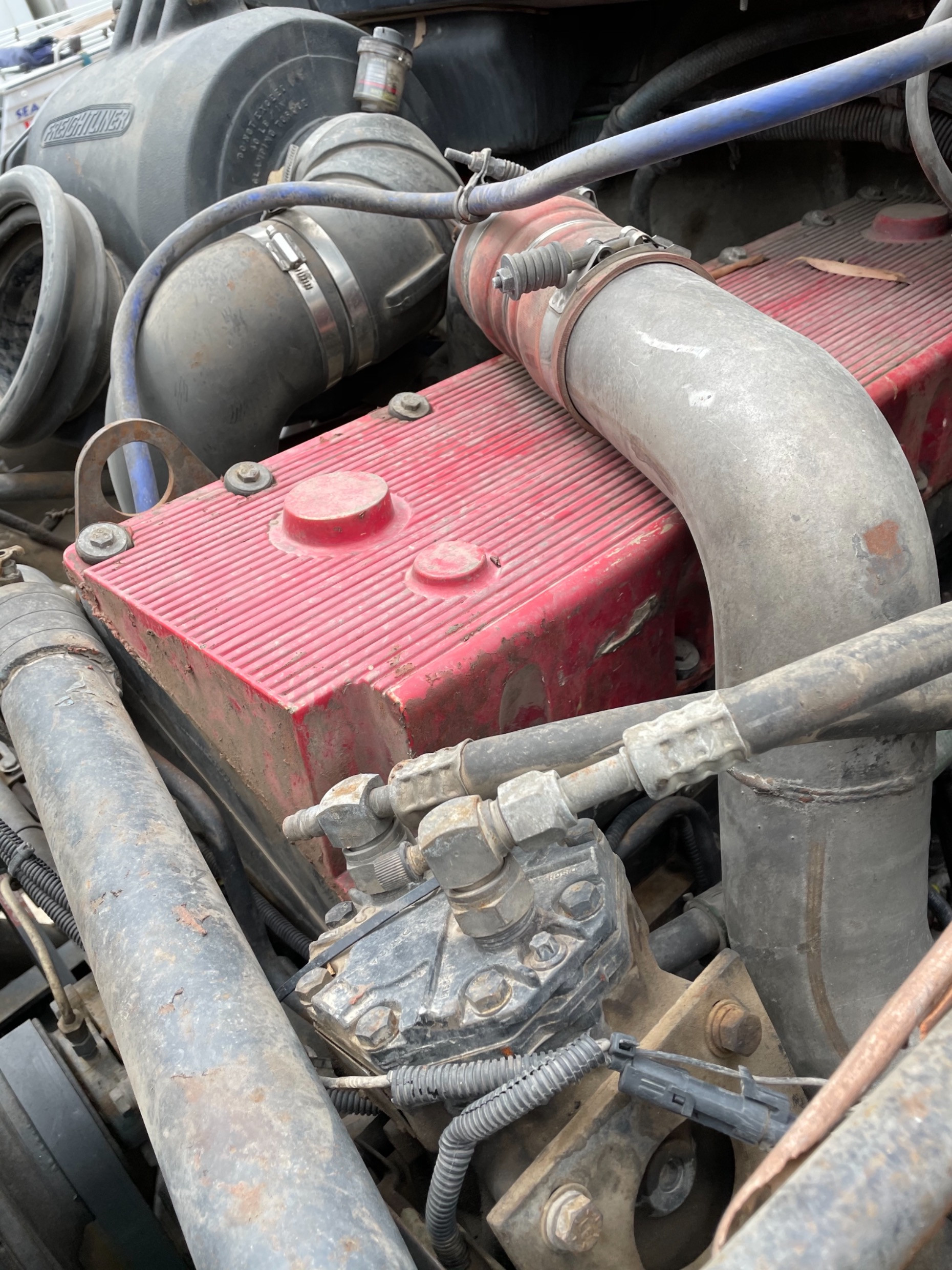 1997 FREIGHTLINER FL112 CRANE TRUCK