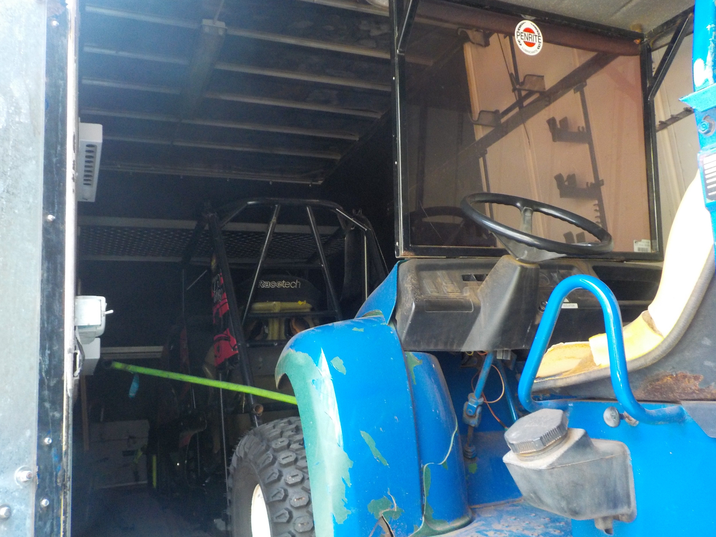 1985 M&M ENGINEERING RACE CAR TRAILER SEMI