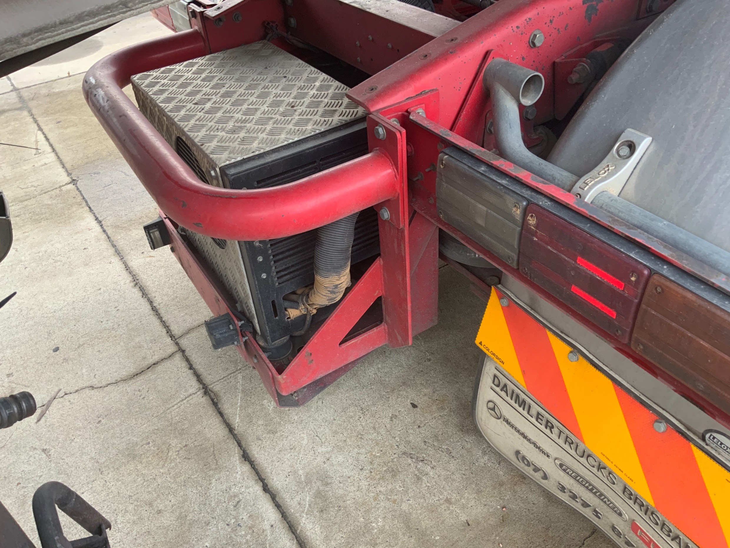 2001 LUSTY EMS TIPPER TRAILER B/D COMBINATION B/D COMBINATION LUSTY EMS S GRAIN TIPPERS