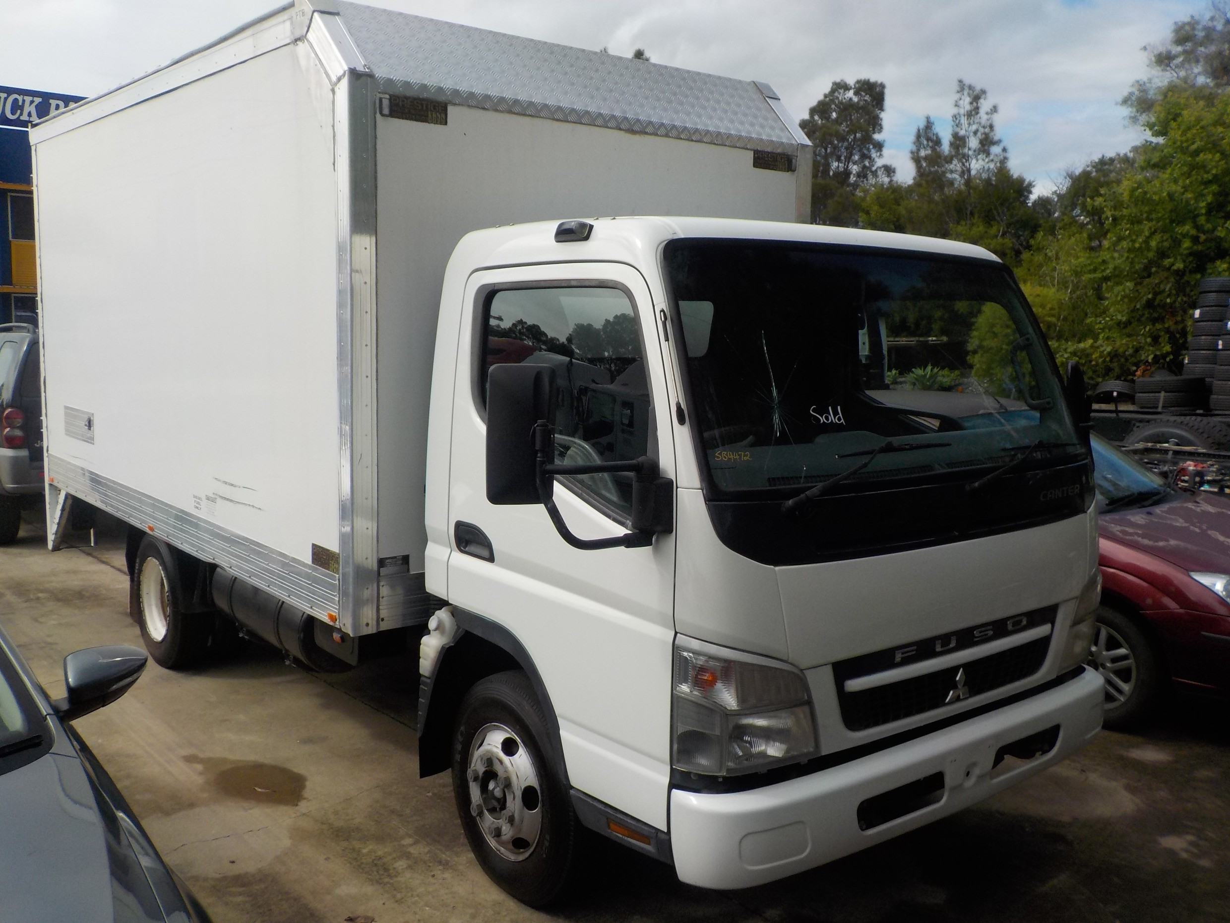 MITSUBISHI CANTER 815 WIDE FFE840 TRUCK AUTOMATIC PANTECH