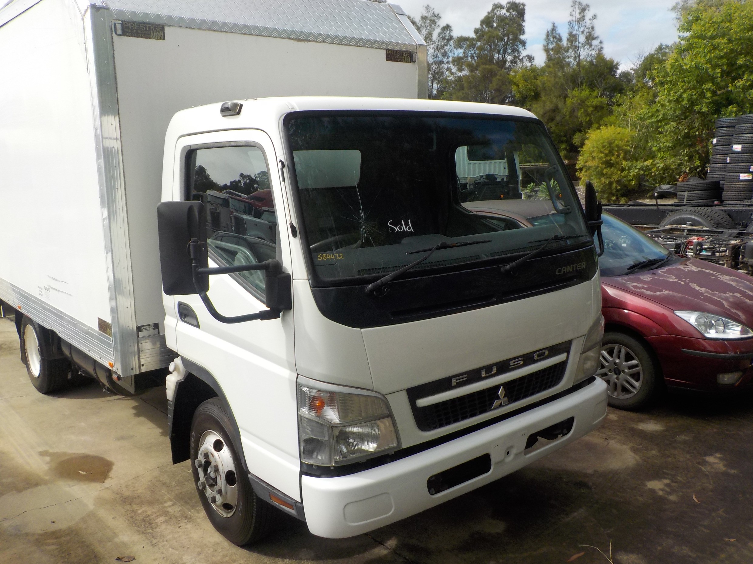 MITSUBISHI CANTER 815 WIDE FFE840 TRUCK AUTOMATIC PANTECH
