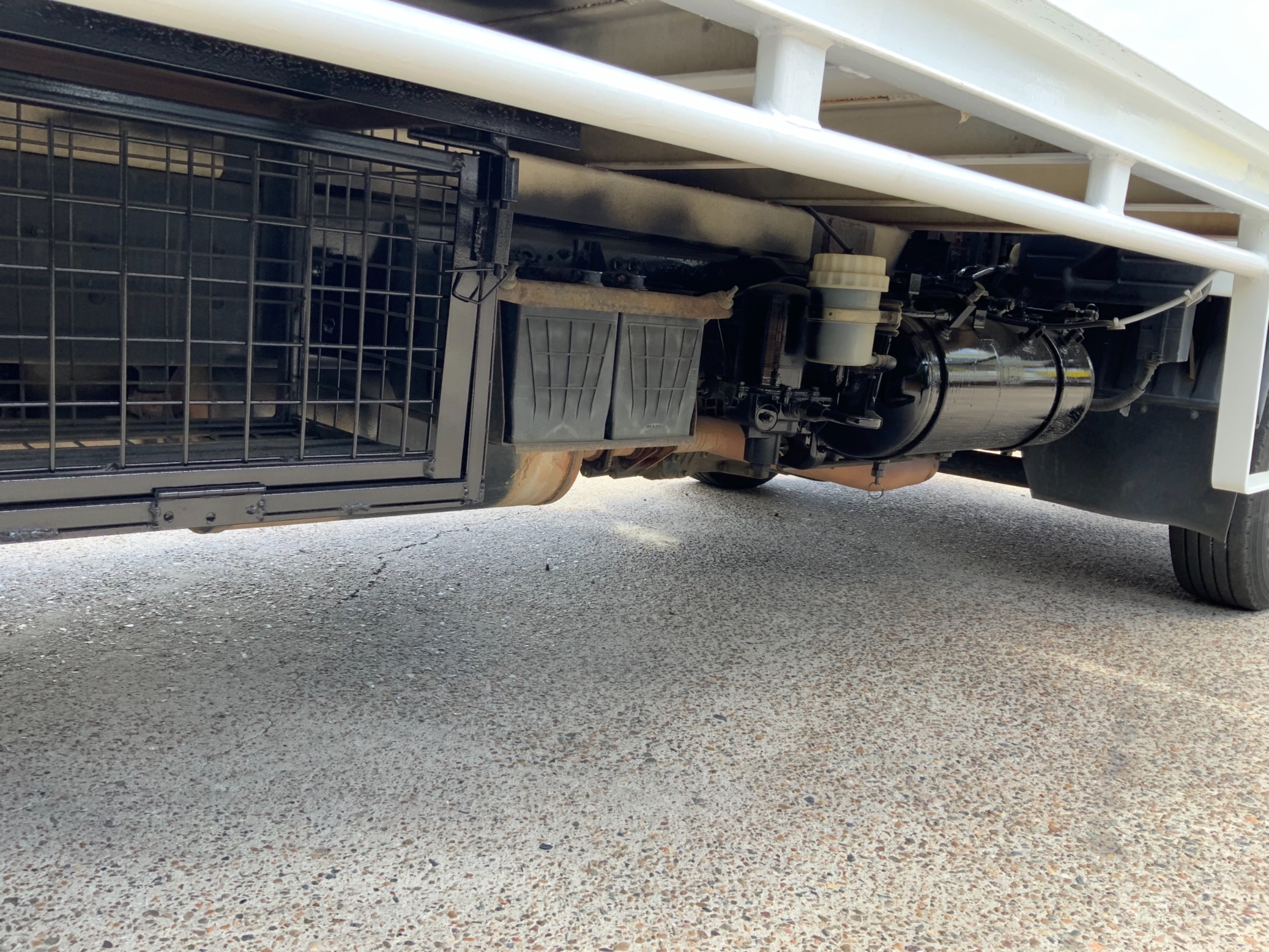 2009 MITSUBISHI FK600 FIGHTER MANUAL CRANE TRUCK