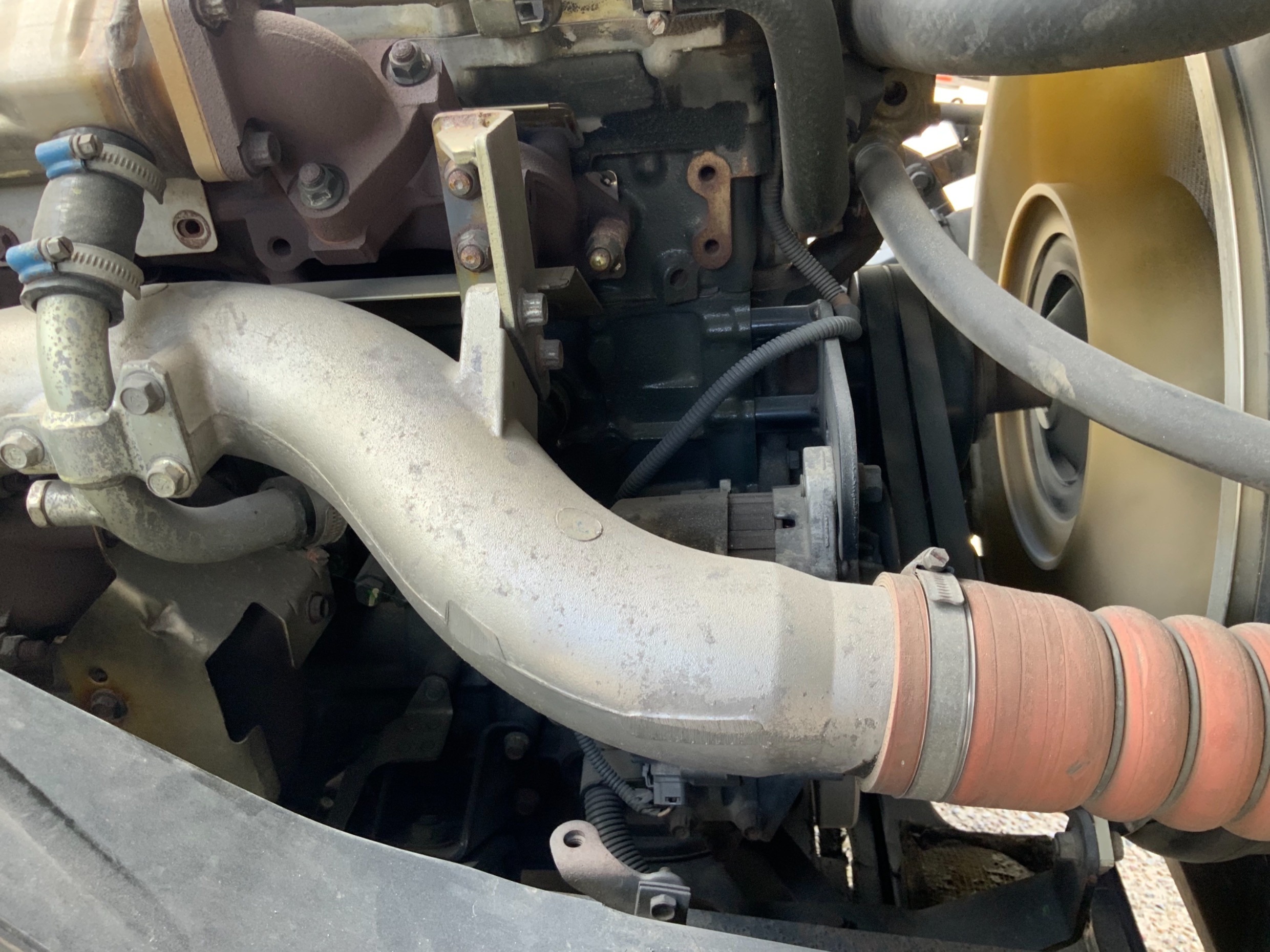 2009 MITSUBISHI FK600 FIGHTER MANUAL CRANE TRUCK