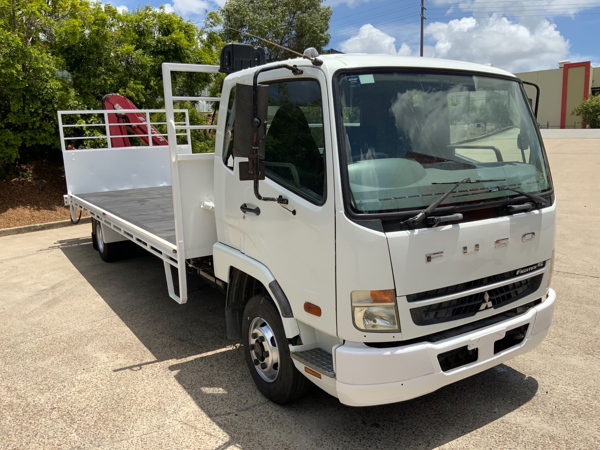 2009 MITSUBISHI FK600 FIGHTER MANUAL CRANE TRUCK